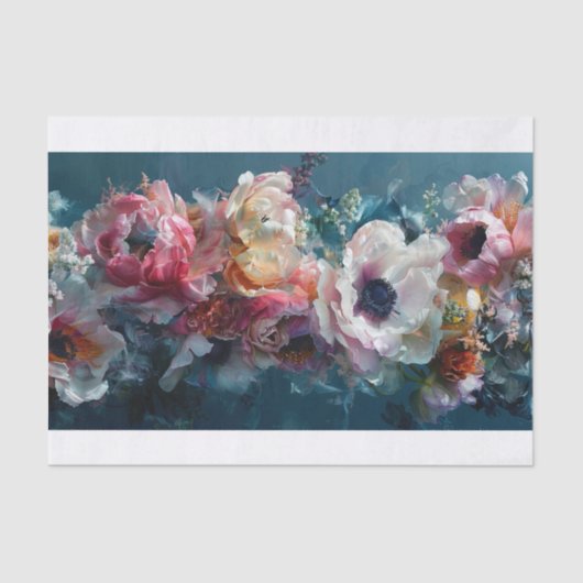 Mooie bloemen1 tissuepapier (Voorkant)