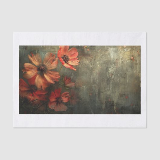 Mooie bloemen28 tissuepapier (Voorkant)