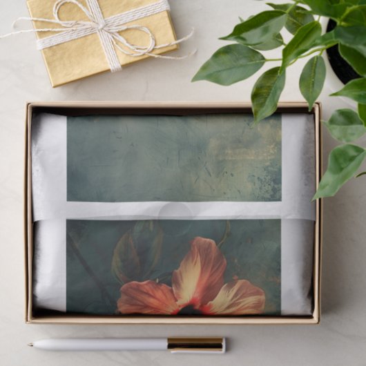 Mooie bloemen31 tissuepapier (Geschenk)