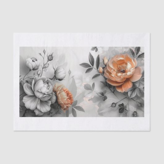 Mooie bloemen6 tissuepapier (Voorkant)