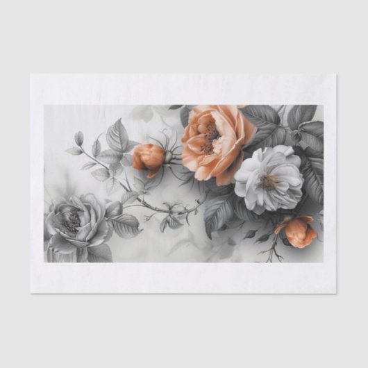 Mooie bloemen7 tissuepapier (Voorkant)