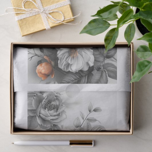 Mooie bloemen7 tissuepapier (Geschenk)