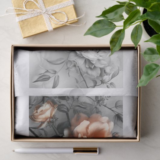 Mooie bloemen8 tissuepapier (Geschenk)