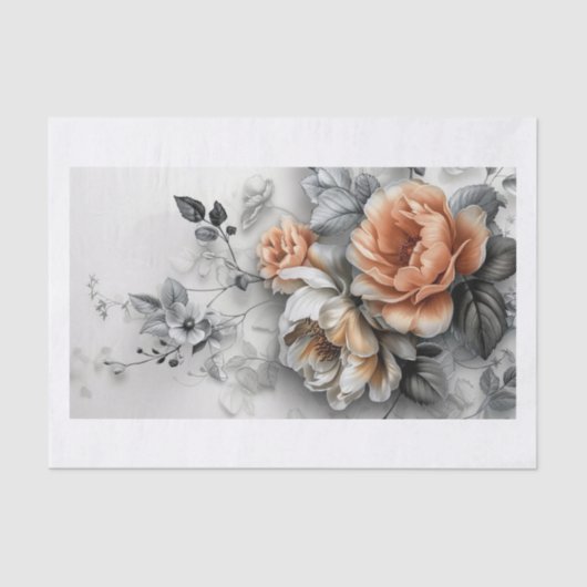 Mooie bloemen9 tissuepapier (Voorkant)