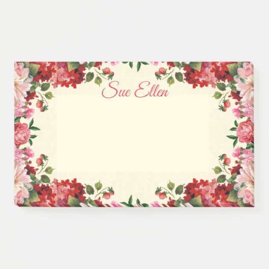 Mooie bloemen 402 Post-it notities Post-it® Notes (Voorkant)