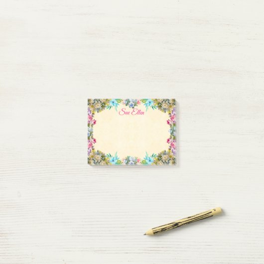 Mooie bloemen 527 Post-it notities Post-it® Notes (Op bureau)