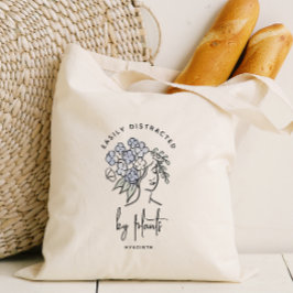 Mooie Bloemen Afgeleide Tuinman gepersonaliseerd Tote Bag