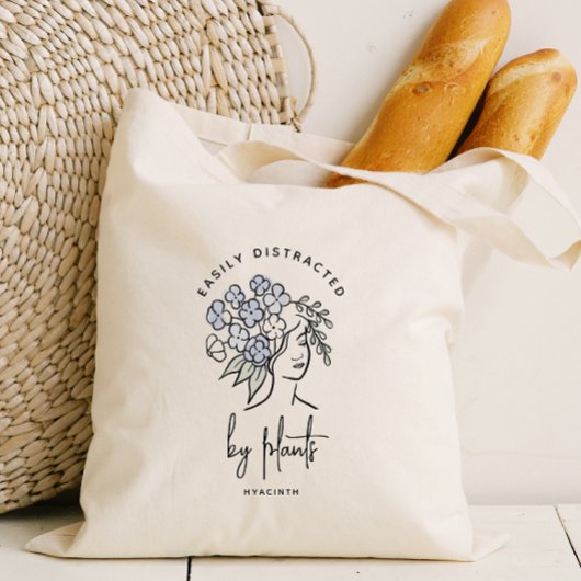 Mooie Bloemen Afgeleide Tuinman gepersonaliseerd Tote Bag