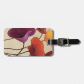 Mooie bloemen bagagelabel (Voorkant horizontaal)