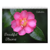 Mooie bloemen bloemenkalender kalender (Hoes)