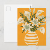Mooie Bloemen Briefkaart (Voorkant / Achterkant)