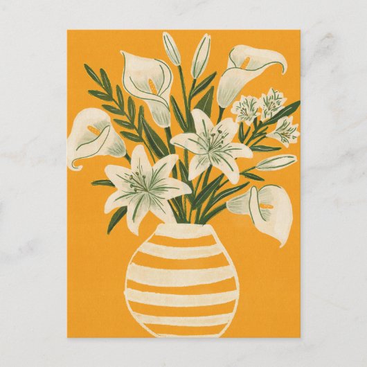 Mooie Bloemen Briefkaart (Voorkant)