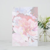 Mooie bloemen briefpapier (Staand voorkant)