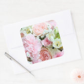 Mooie Bloemen Bruiloft Sticker & Enveliope Seal (Envelop)