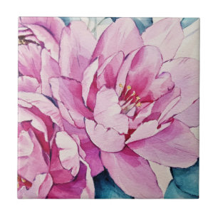 Mooie bloemen buiten tegeltje