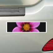 Mooie bloemen bumpersticker (Op auto)