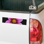 Mooie bloemen bumpersticker (Op Truck)