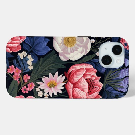Mooie bloemen Case-Mate iPhone case (Achterkant (horizontaal))
