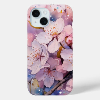 Mooie bloemen iPhone 15 case