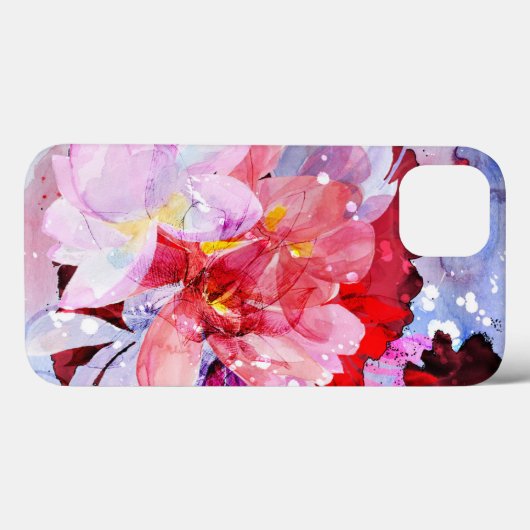 Mooie bloemen Case-Mate iPhone case (Achterkant (horizontaal))