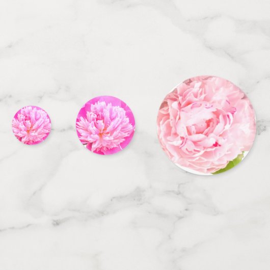 Mooie bloemen confetti (Voorkanten)