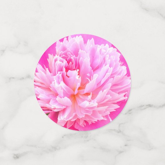 Mooie bloemen confetti (Kleine voorkant)