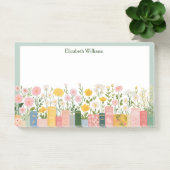 Mooie Bloemen en Boeken Post-it® Notes (Kantoor)