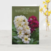 Mooie bloemen en de kaartje van de Nota van de Sch Kaart (Gele Bloem)