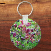 Mooie bloemen en lentfoto's van fairy Wings Sleutelhanger (Voorkant)