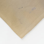 Mooie bloemen en vlinder fleece deken (Hoek)