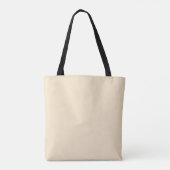 Mooie bloemen en vlinder tote bag (Achterkant)