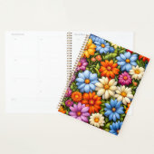Mooie bloemen, felgekleurd, planner (Display)