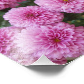 Mooie Bloemen Foto Afdruk (Hoek)