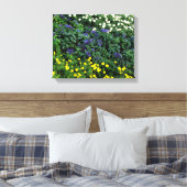 Mooie Bloemen Foto Enkele Canvas (Insitu (Slaapkamer))