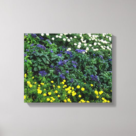 Mooie Bloemen Foto Enkele Canvas (Voorkant)