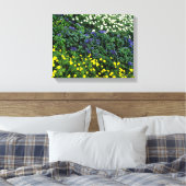 Mooie Bloemen Foto Enkele Canvas (Insitu (Slaapkamer))