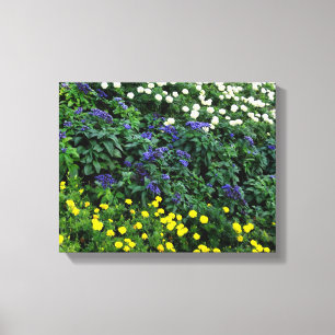 Mooie Bloemen Foto Enkele Canvas Afdruk