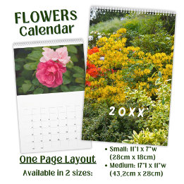 Mooie Bloemen Fotografie Kalender