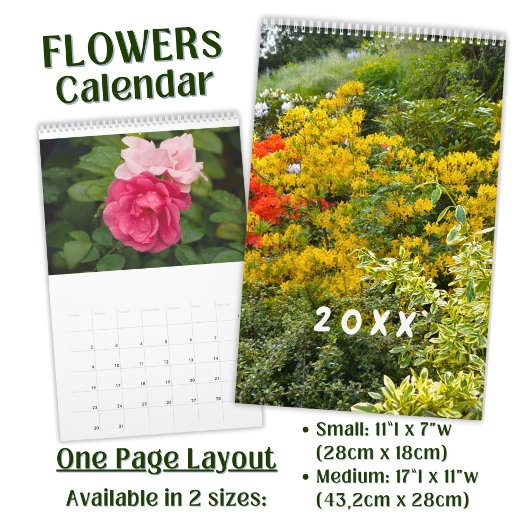 Mooie Bloemen Fotografie Kalender