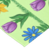 Mooie Bloemen Gebloemd Tafelkleed (Gekanteld)