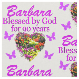 MOOIE BLOEMEN GEPERSONALISEERDE 90E VERJAARDAG STO STOF