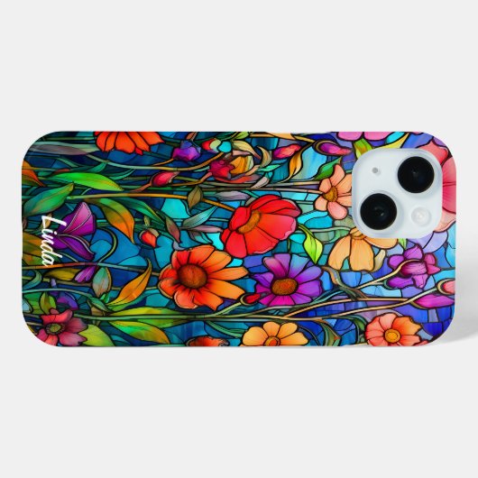Mooie Bloemen Hoesje-Mate Case-Mate iPhone Case (Achterkant (horizontaal))