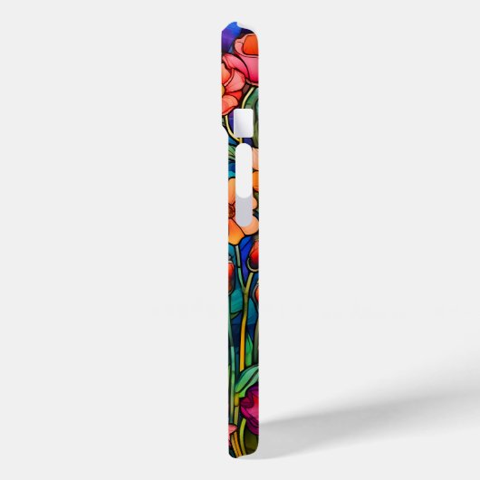 Mooie Bloemen Hoesje-Mate Case-Mate iPhone Case (Achterkant / Links)