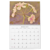 Mooie bloemen in de kunstkalender kalender (Mar 2027)
