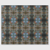 Mooie bloemen in een Vase Cadeaupapier (Vlak)