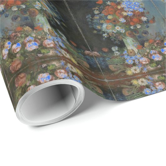 Mooie bloemen in een Vase Cadeaupapier (Rol Hoek)