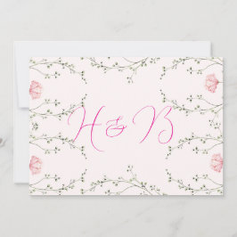 Mooie bloemen kaart