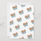 Mooie Bloemen Kaart Shower per Post Verjaardag (Achterkant)