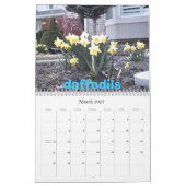 Mooie bloemen kalender (Mar 2027)
