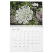 Mooie bloemen kalender (Mar 2027)